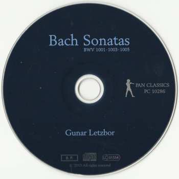 CD Johann Sebastian Bach: Sonatas BWV 1001, 1003, 1005