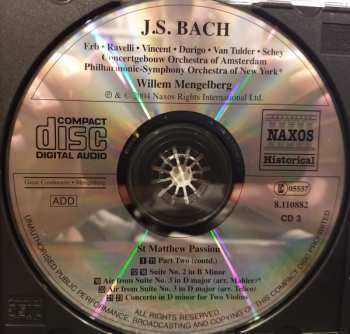 3CD/Coffret Johann Sebastian Bach: St Matthew Passion