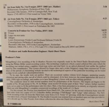 3CD/Coffret Johann Sebastian Bach: St Matthew Passion