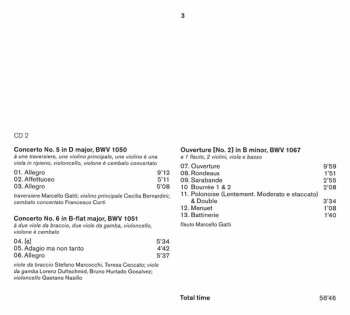 2CD Johann Sebastian Bach: The Brandenburg Concertos