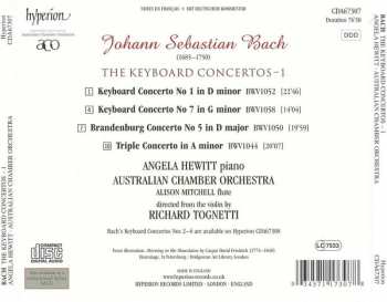 CD Johann Sebastian Bach: The Keyboard Concertos - 1