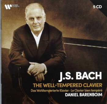 5CD/Coffret Johann Sebastian Bach: The Well-Tempered Clavier = Das Wohltemperierte Clavier = Le Clavier Bien Tempéré