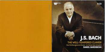 5CD/Coffret Johann Sebastian Bach: The Well-Tempered Clavier = Das Wohltemperierte Clavier = Le Clavier Bien Tempéré