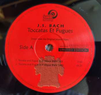 LP Johann Sebastian Bach: Toccatas Et Fugues LTD