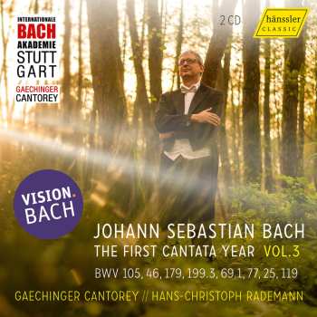 Album Johann Sebastian Bach: Vision.bach 3 - Kantaten Vom 9.sonntag Nach Trinitatis Bis Zur Leipziger Ratswahl Des 1.leipziger Jahrgangs 1723