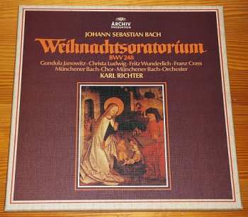 3LP/Coffret Johann Sebastian Bach: Weihnachtsoratorium BWV 248