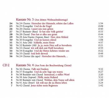 2CD Johann Sebastian Bach: Weihnachtsoratorium