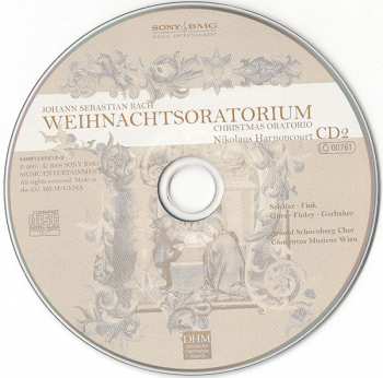 2CD/Coffret Johann Sebastian Bach: Weihnachtsoratorium BWV 248