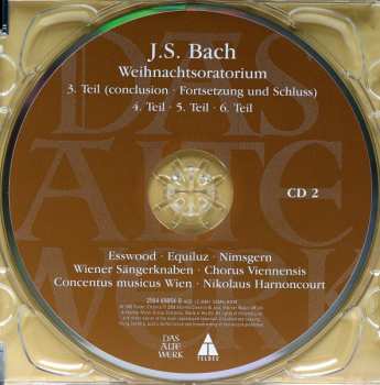 2CD Johann Sebastian Bach: Weihnachtsoratorium [Christmas Oratorio]
