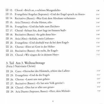 2CD Johann Sebastian Bach: Weihnachtsoratorium [Christmas Oratorio]