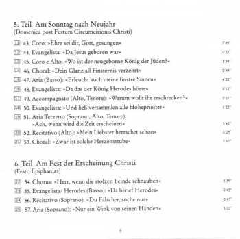 2CD Johann Sebastian Bach: Weihnachtsoratorium [Christmas Oratorio]