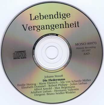 CD Johann Strauss Jr.: Die Fledermaus
