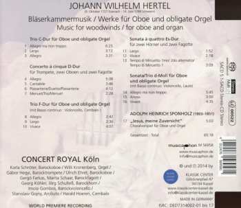 SACD Johann Wilhelm Hertel: Kammermusik Für Bläser