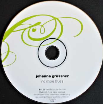 CD Johanna Grüssner: No More Blues