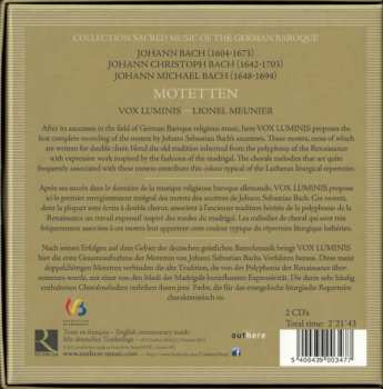 2CD/Coffret Johann Christoph Bach: Bach Motetten