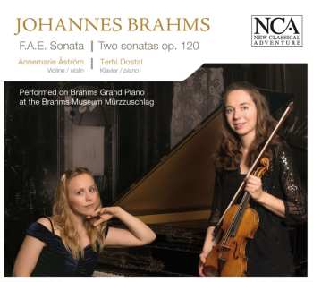 CD Johannes Brahms: F.A.E. Sonata / Two Sonatas Op. 120