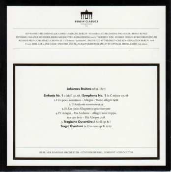 4CD/Coffret Johannes Brahms: Complete Symphonies