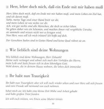 CD Johannes Brahms: Ein Deutsches Requiem