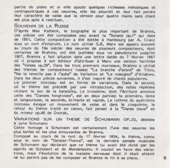 CD Johannes Brahms: Liebeslieder Walzer Op. 52a / Souvenir De La Russie Op. 151 / Neue Liebeslieder Walzer Op. 65a / Variationen Op. 23 (Complete Original Works For Piano 4 Hands Vol. II)