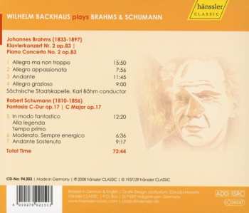CD Robert Schumann: Piano Concerto No. 2 Op. 83 / Fantasia C Major Op. 17