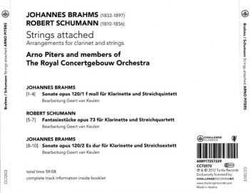 SACD Robert Schumann: Strings Attached, Arrangements For Clarinet And Strings