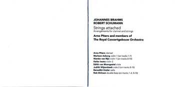 SACD Robert Schumann: Strings Attached, Arrangements For Clarinet And Strings