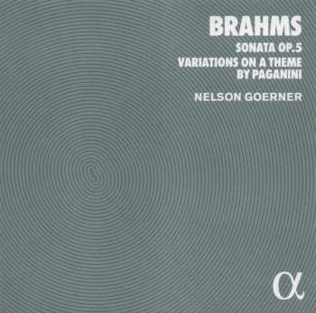 CD Johannes Brahms: Sonata Op.5 - Variations On A Theme By Paganini
