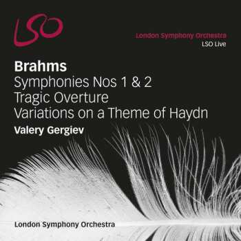Album The London Symphony Orchestra: Symphonies Nos. 1 & 2 / Tragic Overture / Variations on a Theme of Haydn
