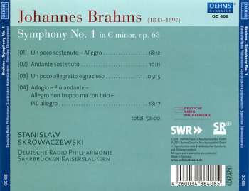 CD Johannes Brahms: Symphony No. 1 In C Minor, Op.68