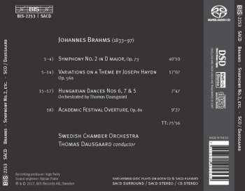 SACD Johannes Brahms: Symphony No.2 - Haydn Variations - Academic Festival Overture