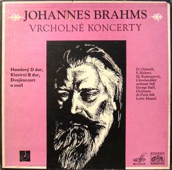 3LP/Coffret Johannes Brahms: Vrcholné Koncerty