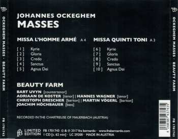 CD Johannes Ockeghem: Masses