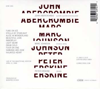 CD Marc Johnson: John Abercrombie / Marc Johnson / Peter Erskine LTD