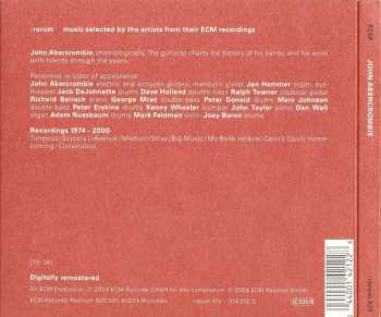 CD John Abercrombie: Selected Recordings