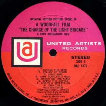 LP John Addison: The Charge Of The Light Brigade