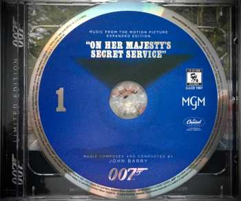 2CD John Barry: On Her Majesty's Secret Service (Music From The Motion Picture - Expanded Edition) LTD