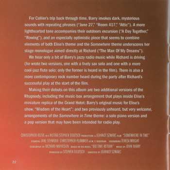 CD John Barry: Somewhere In Time (Expanded Original Soundtrack) LTD