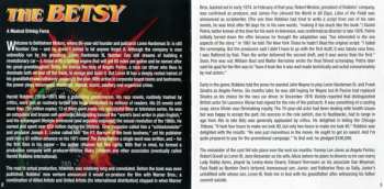 CD John Barry: The Betsy (World Premiere Recording Of The Complete Film Score)