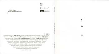 3CD/Coffret John Cage: Klang Der Wandlungen LTD