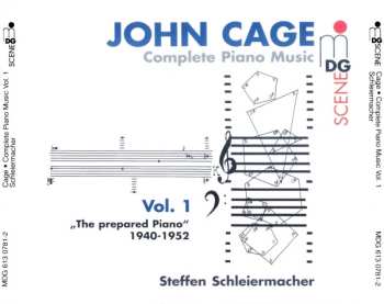 3CD John Cage: Complete Piano Music Vol. 1 - The Prepared Piano 1940-1952
