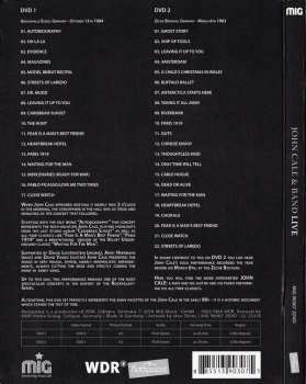 2DVD John Cale & Band: Live