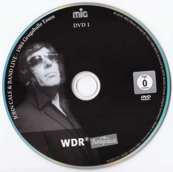 2DVD John Cale & Band: Live