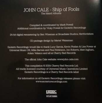 3CD/Coffret John Cale: Ship Of Fools (The Island Albums)
