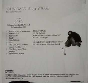 3CD/Coffret John Cale: Ship Of Fools (The Island Albums)