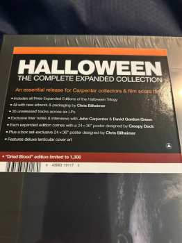 6LP/Coffret John Carpenter: Halloween (The Complete Expanded Collection) CLR | LTD