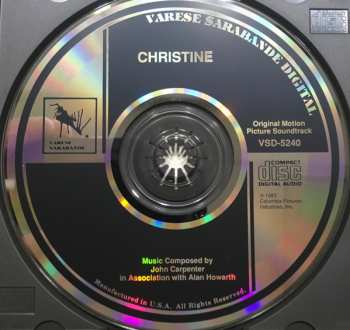 CD Christine (Original Motion Picture Soundtrack Score)