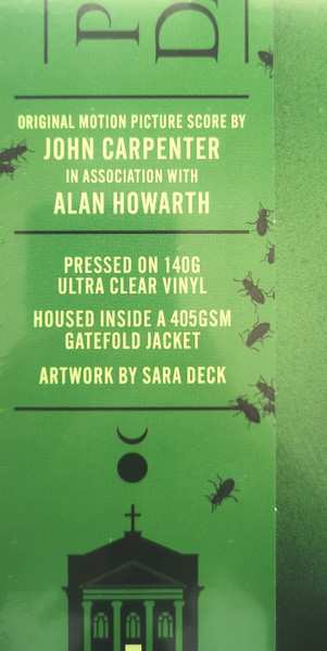 LP John Carpenter: John Carpenter's Prince Of Darkness (Original Motion Picture Soundtrack) CLR