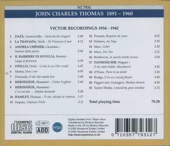 CD John Charles Thomas: In Opera & Song