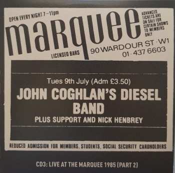 3CD/Coffret John Coghlan's Diesel: Flexible Friends