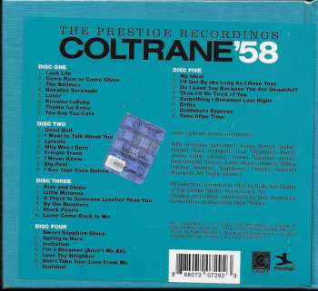 5CD/Coffret John Coltrane: Coltrane '58: The Prestige Recordings